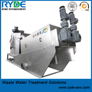 RDL302 Type Stainless Steel Multi Disc Screw Press for Wastewater Sludge Dewatering
